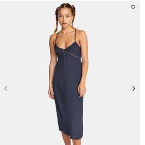 RVCA black sundress